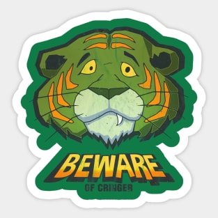 beware of the cringer Sticker